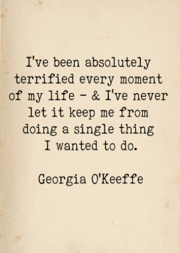 Quote by Georgia O'Keefe
